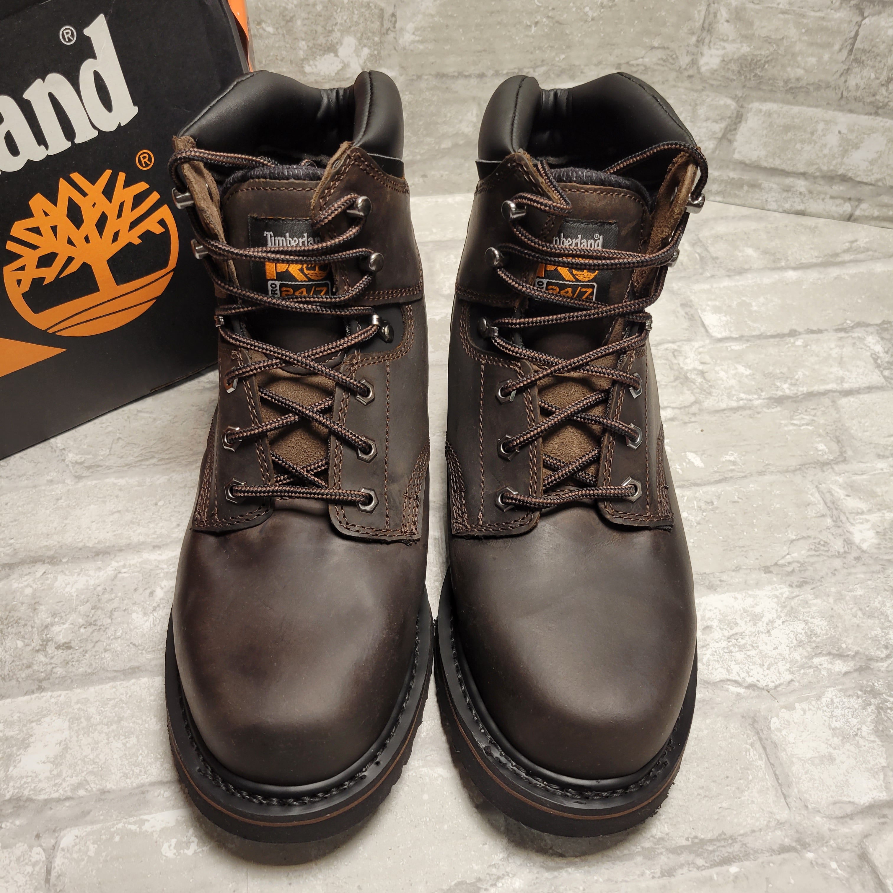 Timberland PRO 6" Pit Boss Soft Toe Work Boots Leather 33046 Men's Size 10M (8029708976366)